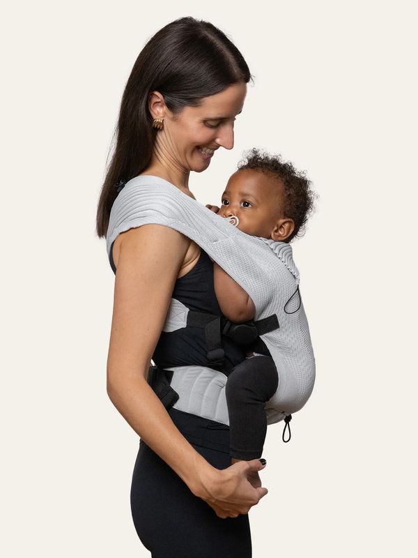 Porte-bébé Flybaby Grey Flybaby côté