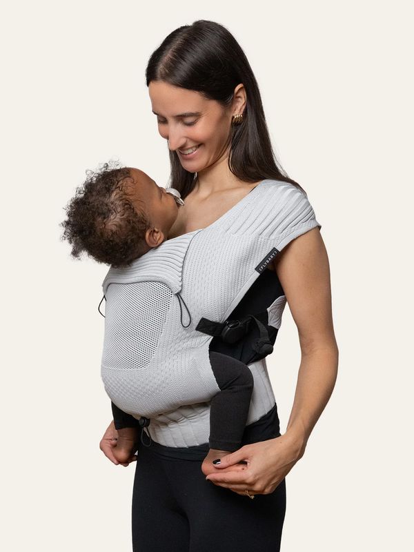 Porte-bébé Flybaby Grey Flybaby profil