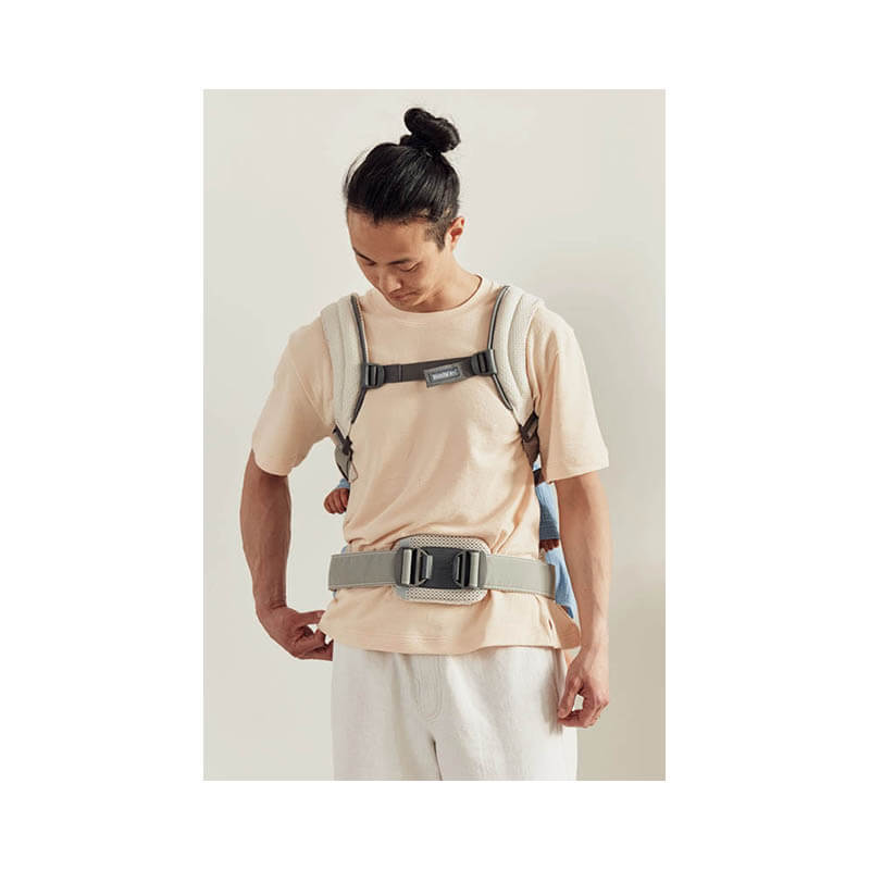 Porte-bébé Harmony Mesh 3D Crème Babybjorn bretelles