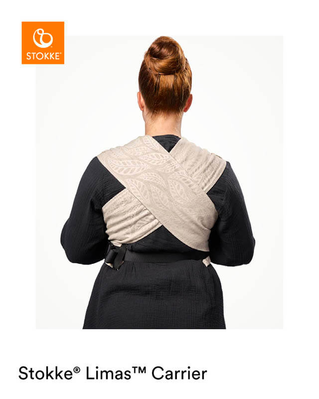 Porte-bébé Limas Carrier Black Stokke bretelles