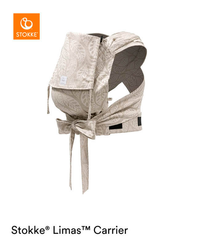 Porte-bébé Limas Carrier Coton Bio Beige Valérien Stokke