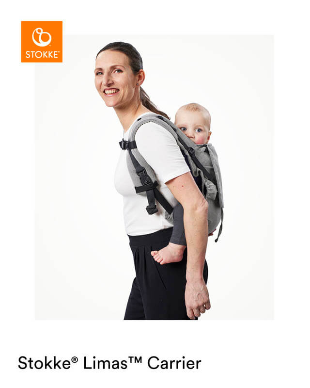 Porte-bébé Limas préformé Carrier Flex Coton Bio Stokke profil 2