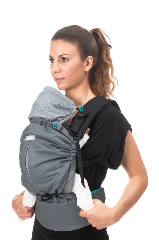 Porte-bébé Myamaki Fit Cool Grey Chicco Produit Profil 2 