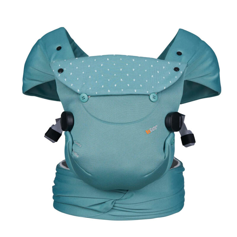 Porte-bébé Newborn Haven Eucalyptus Forest Besafe dos