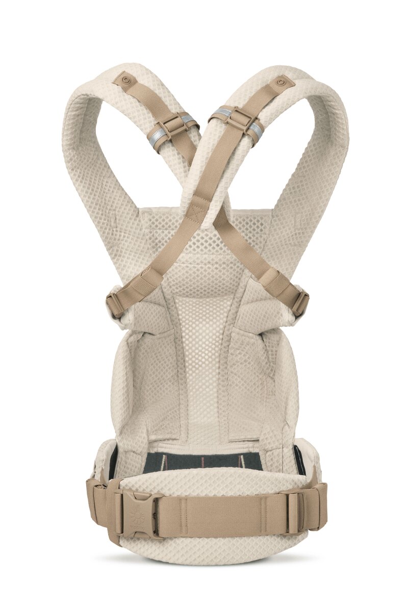 Porte-bébé Omni Breeze Crème Ergobaby dos tresses