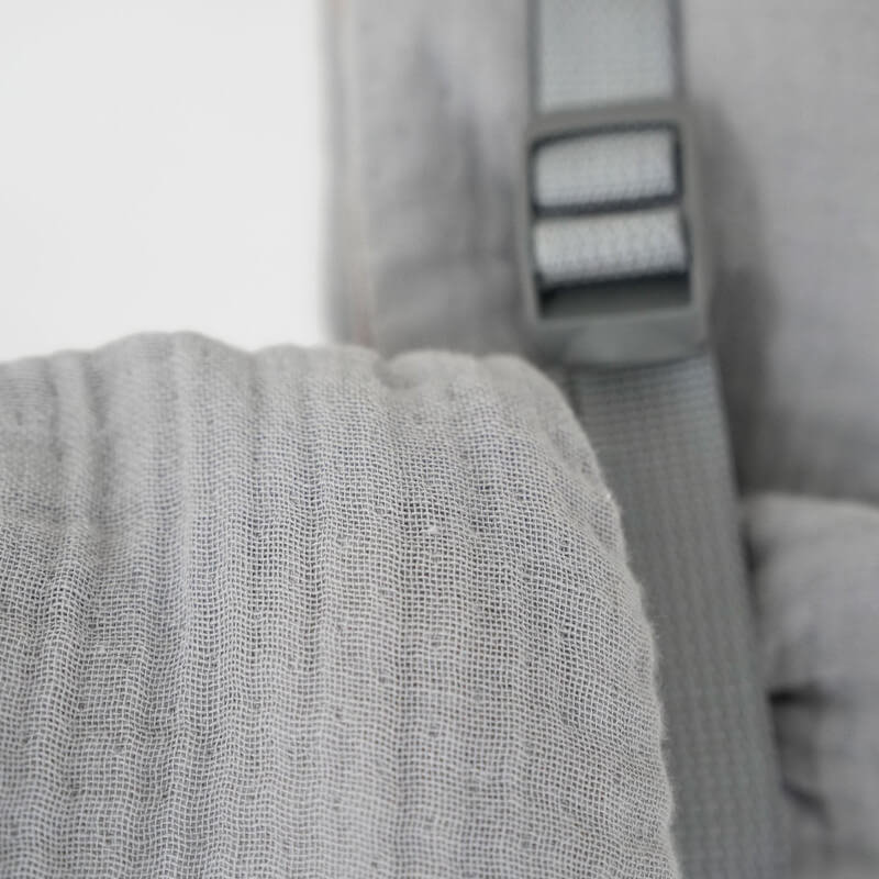 Porte-bébé PhysioCarrier V2 Grey Gaze de coton Love Radius zoom tissu