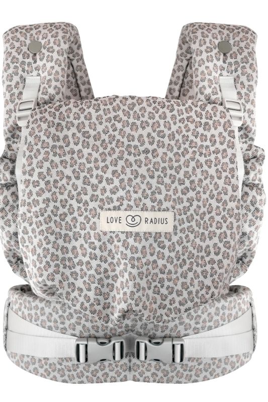 Porte-bébé PhysioCarrier V2 Leopard Love Radius face