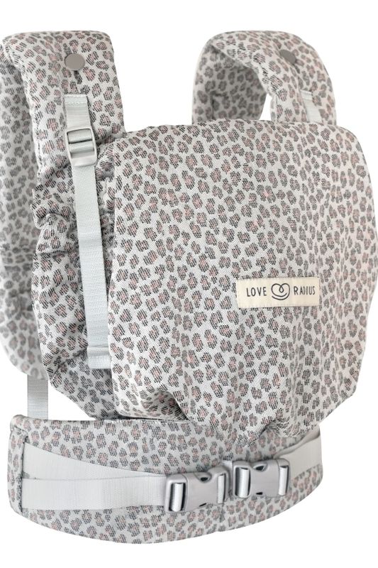 Porte-bébé PhysioCarrier V2 Leopard Love Radius profil