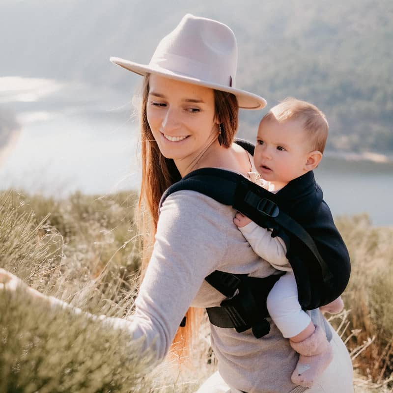 Porte bébé préformé Néo de 0 à 2 ans, Marin - Néobulle