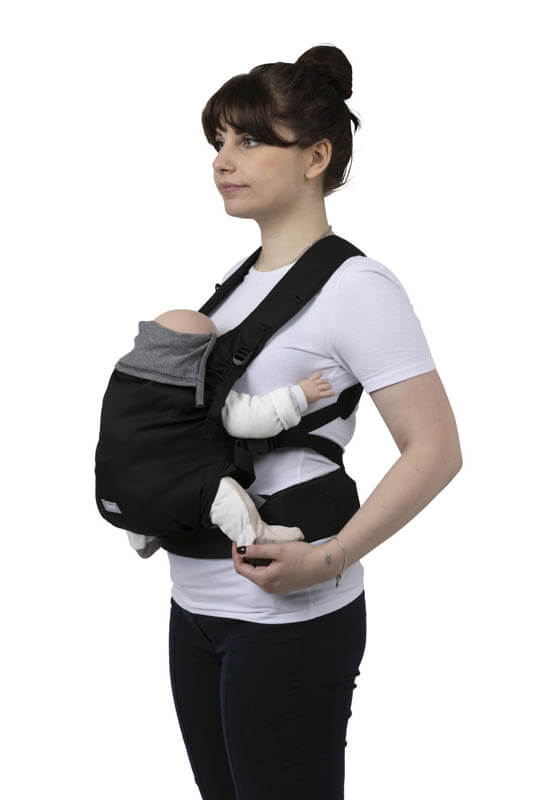 Porte-bébé Skin Fit Black Beauty Chicco profil