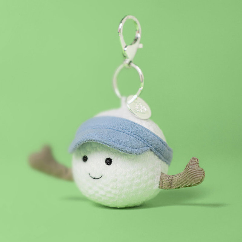 Porte-clé Amuseable Bag Charm Sports Golf Jellycat côté 2