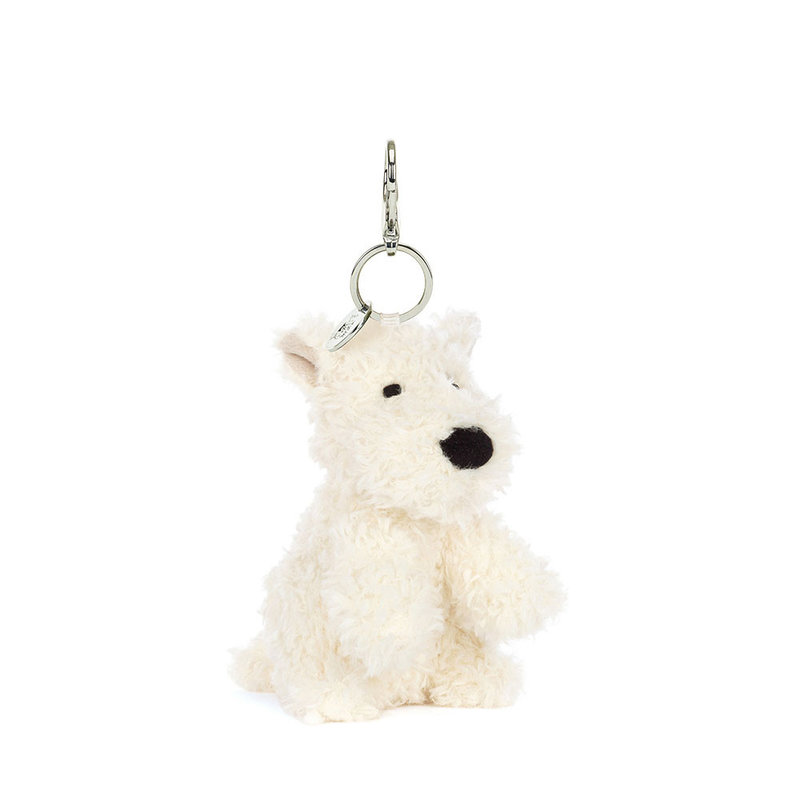 Porte-clé Bag Charm Munro Scottie Dog Jellycat côté