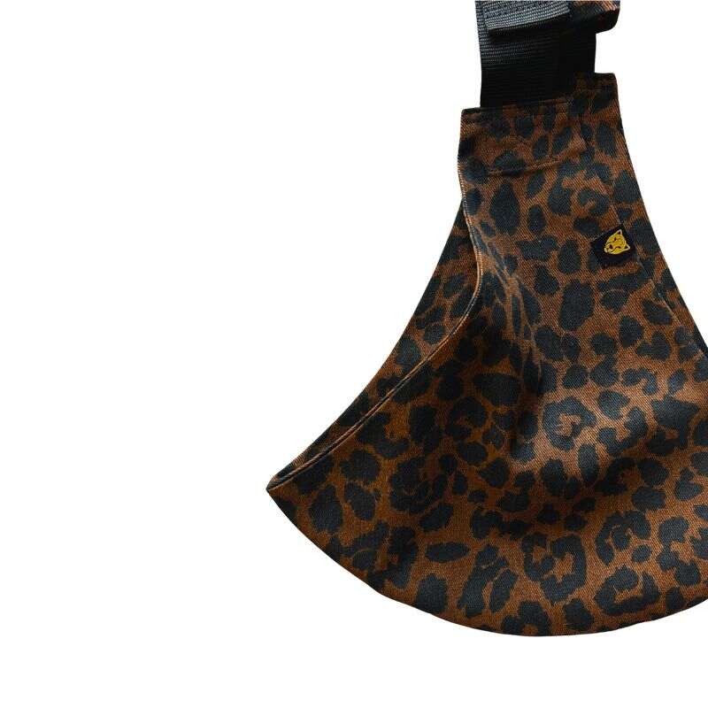 Porte Enfant 9 mois-4 ans Brown leopard Wildride zoom
