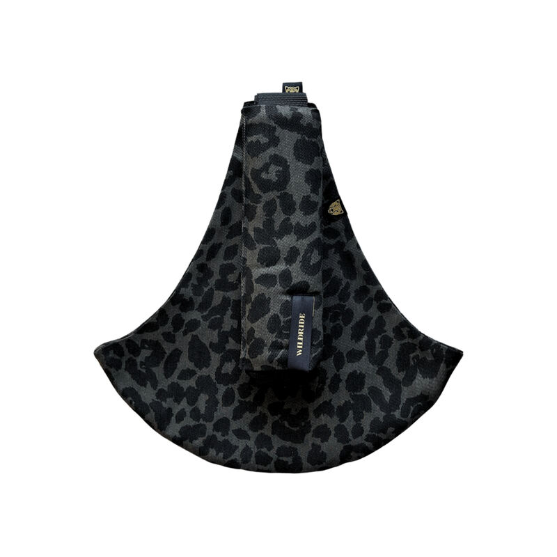 Porte Enfant 9 mois-4 ans Grey Leopard Wildride plier
