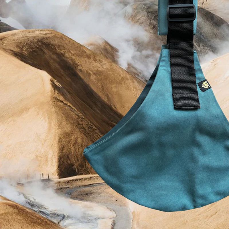 Porte Enfant 9 mois-4 ans Ocean Blue Wildride zoom