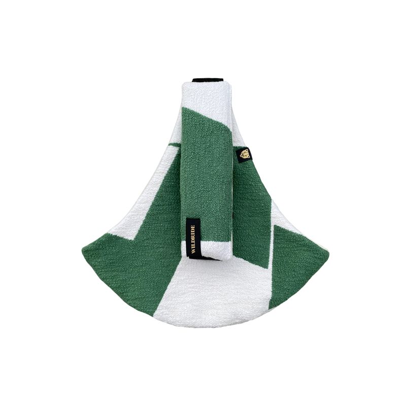 Porte Enfant 9 mois-4 ans Premium Collection Green graphic Wildride plié