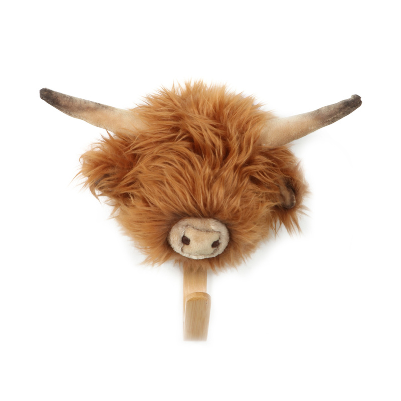 Porte-manteau Vache Ecossaise WILD AND SOFT face