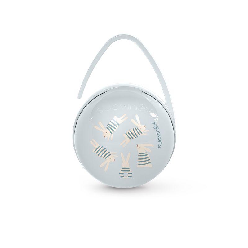 Porte sucette Duo Wonderland Lapin bleu SUAVINEX produit