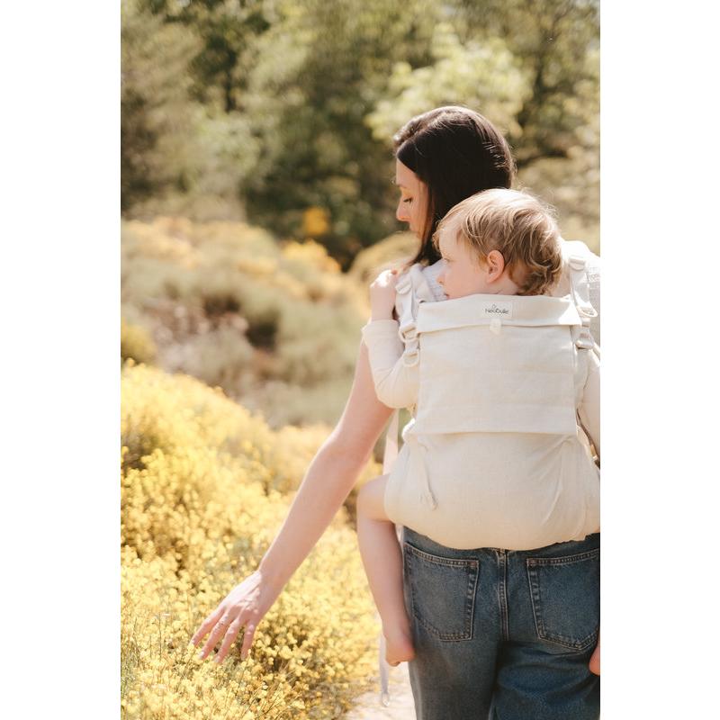 Porte-bébé préformé Néo + V2 Lin Naturel NEOBULLE lifestyle 6