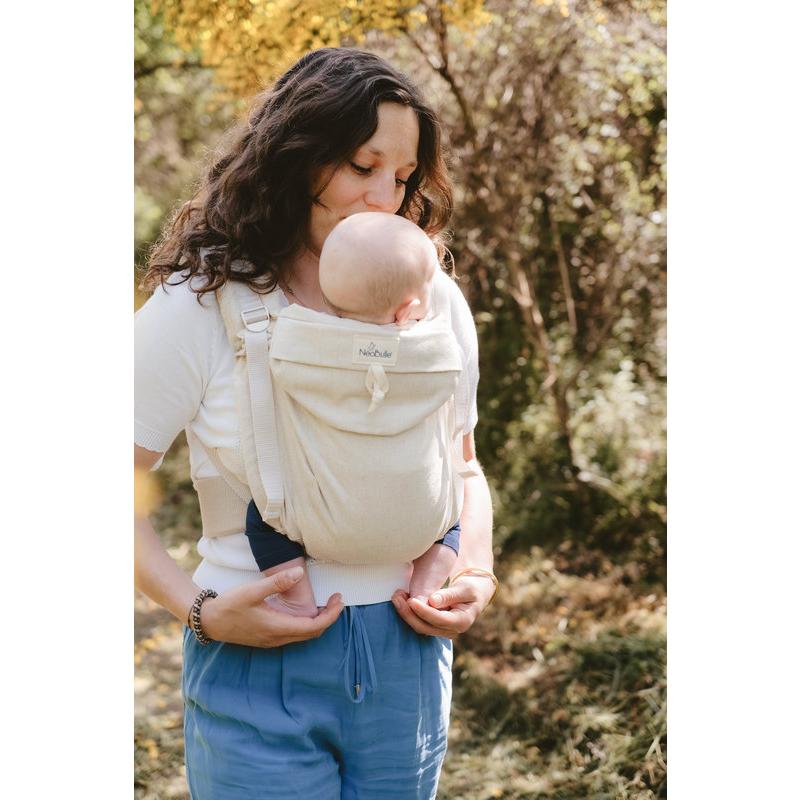 Porte-bébé préformé Néo V3 Lin Naturel NEOBULLE lifestyle 2