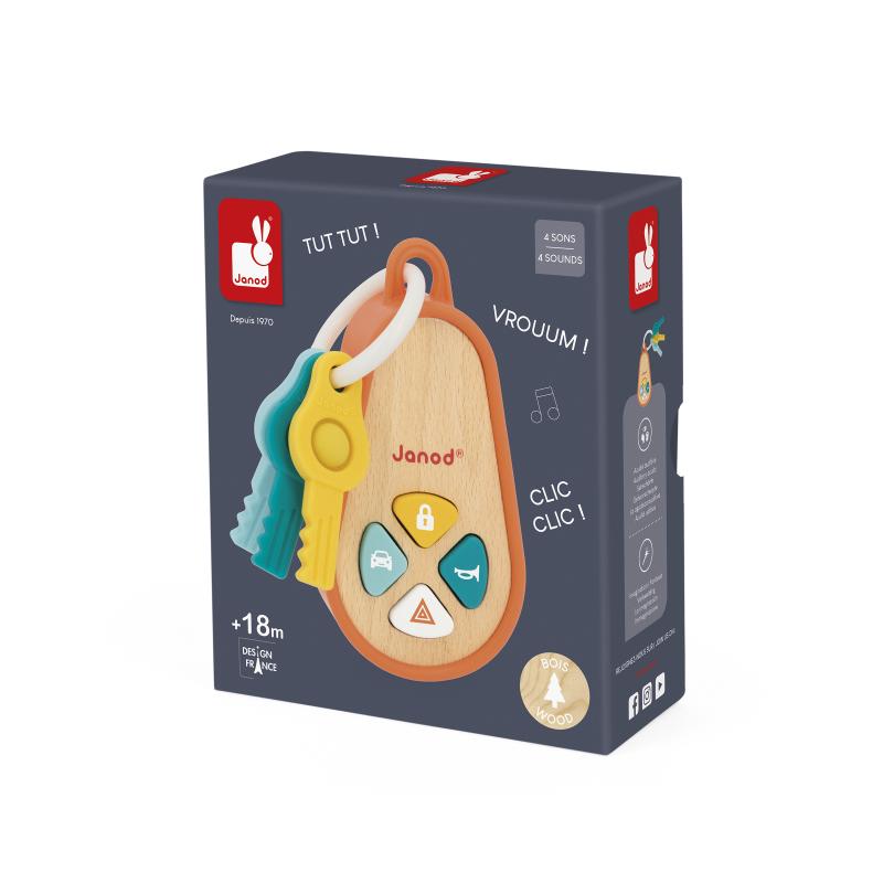 Porte-clés Sonore JANOD packaging