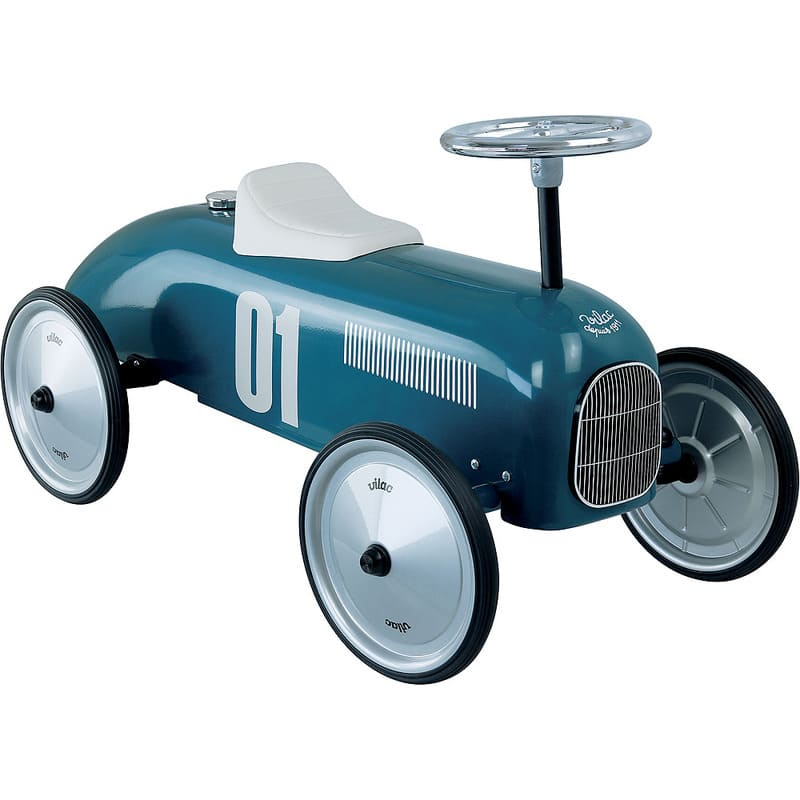 Porteur Voiture vintage Gris - Vilac - Cadeau de naissance