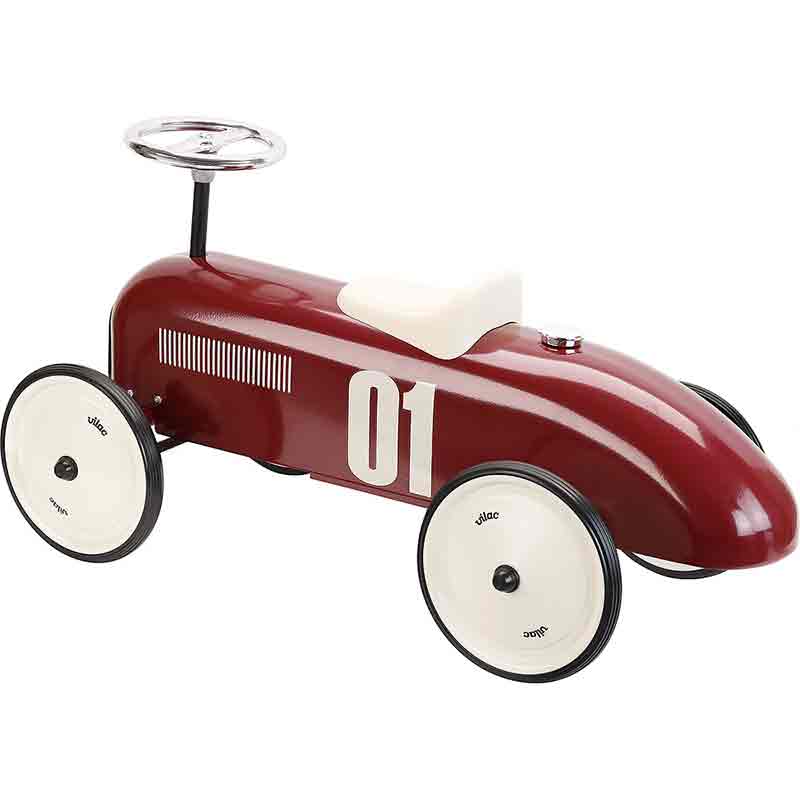 Porteur voiture vintage bordeaux voiture vintage enfant Vilac - Bambinou