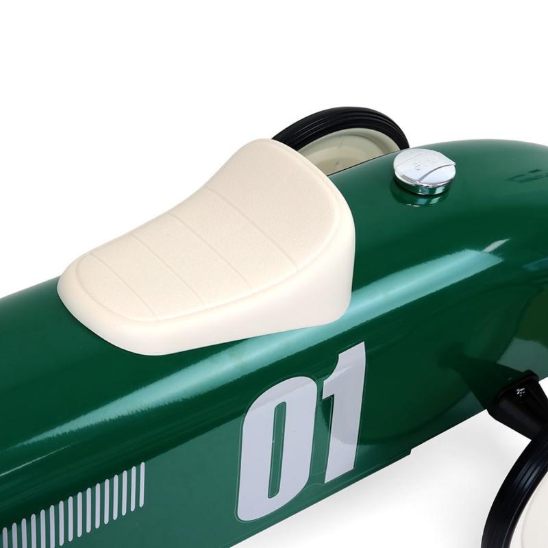 Porteur voiture vintage vert so British VILAC siège