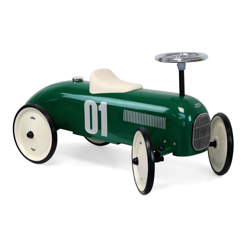 Porteur voiture vintage vert so British VILAC produit