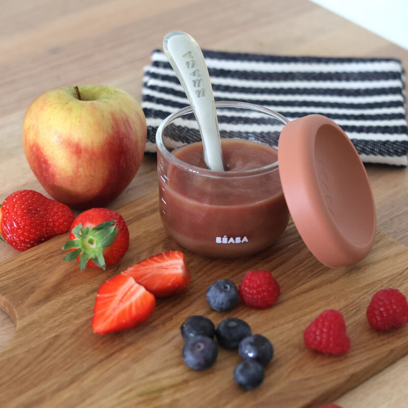 Portion verre 150 ml Terracotta BEABA Produit lifestyle2