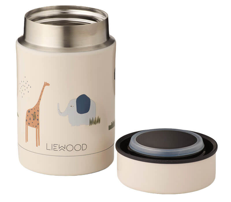 Pot alimentaire Nadja 250 ml Liewood couvercle