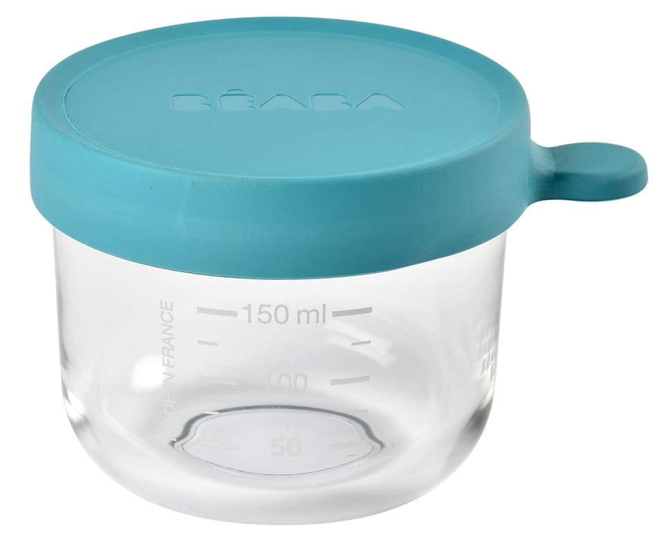 Pot De Conservation En Verre 150 Ml Blue Beaba Bambinou