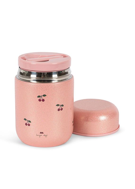Pot Isotherme Cerise Paillete Konges Slojd pot