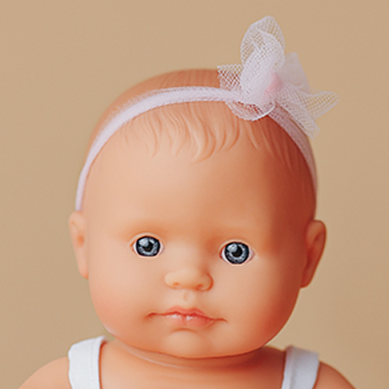 Poupée 21 cm fille cacusienne - tutu rose MINILAND lifestyle2