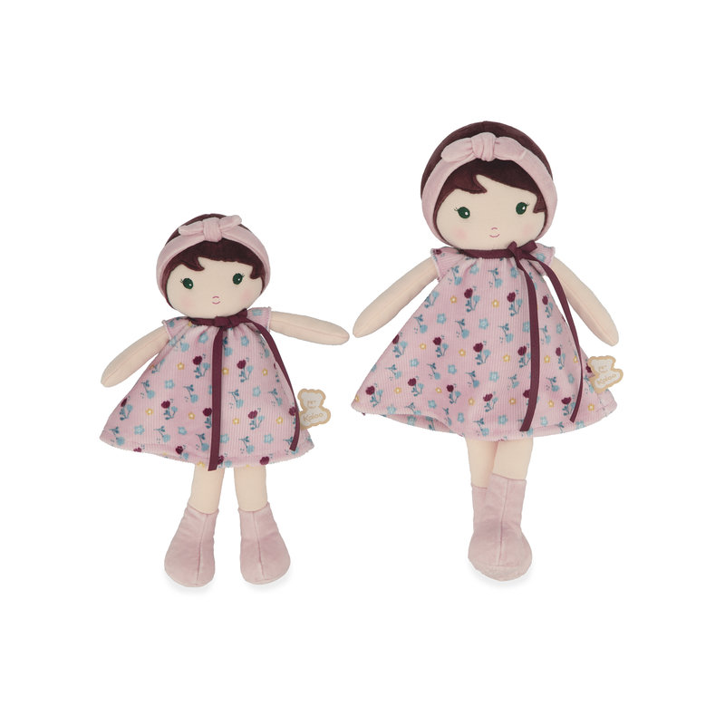 Poupée en Tissu Leonie 25 cm Kaloo avec une autre 