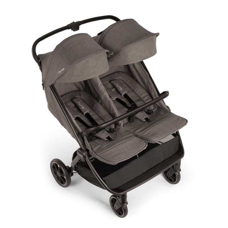 Poussette double TRVL DUBL Granite NUNA Produit cote