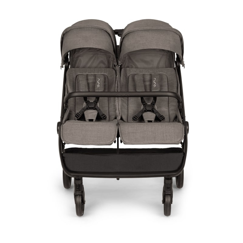 Poussette double TRVL DUBL Granite NUNA Produit face
