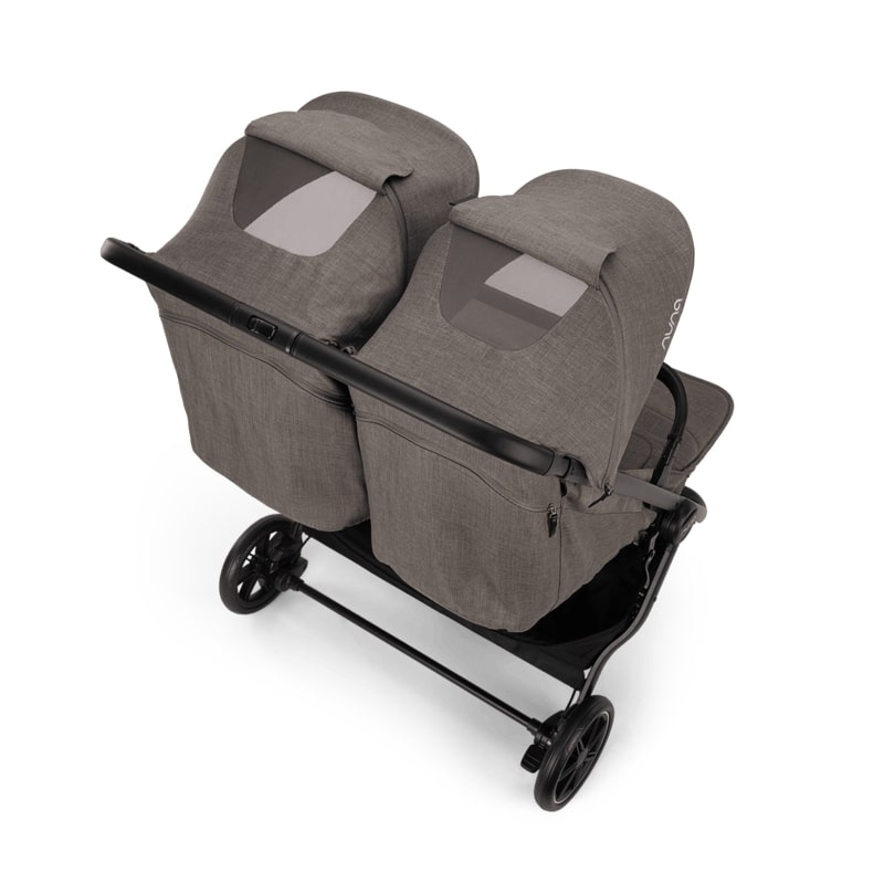 Poussette double TRVL DUBL Granite NUNA Produit haut