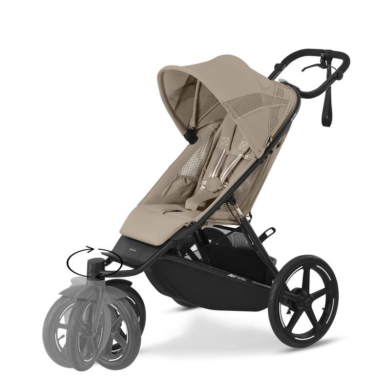 Poussette 3 roues Avi Spin Cybex maniable 