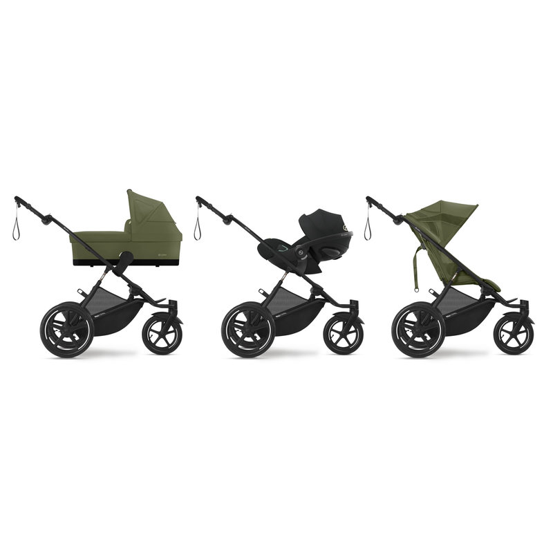 Poussette 3 roues Avi Spin Moss Green Cybex compatible