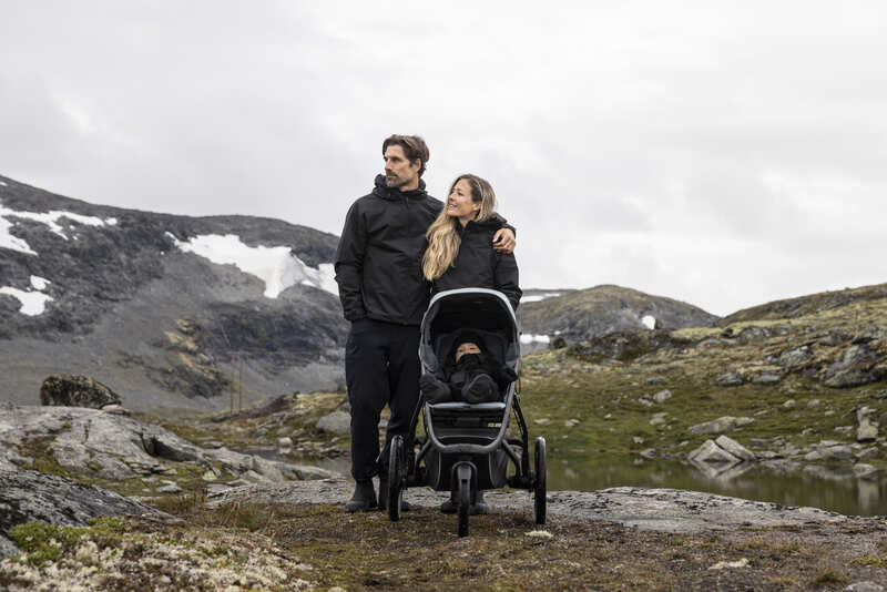 Poussette Urban Glide 3 avec nacelle Thule lifestyle