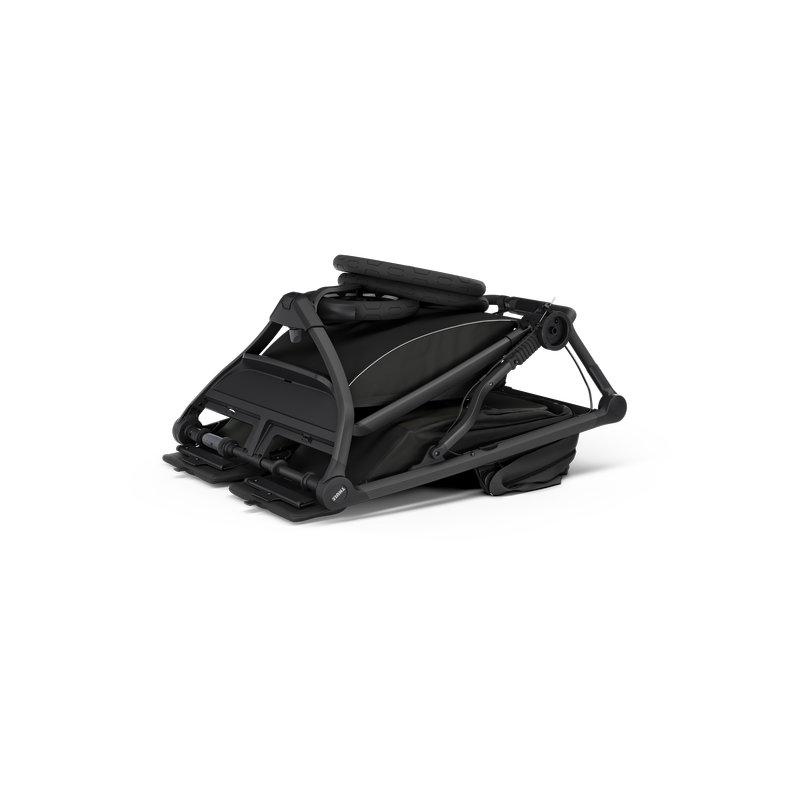 Poussette 3 roues Urban Glide 3 Double Black 2026 THULE pliée