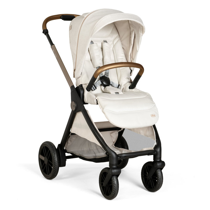 Poussette Bellagio avec adaptateurs Chicco amber glow 