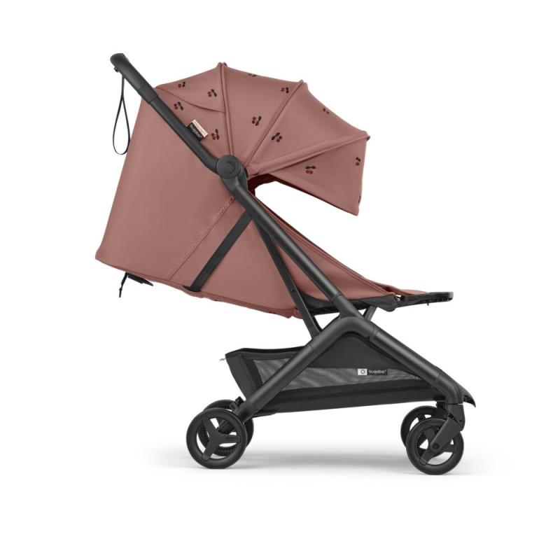 Poussette Butterfly 2 Bugaboo x Konges SlØjd Dusty Pink BUGABOO côté allongé