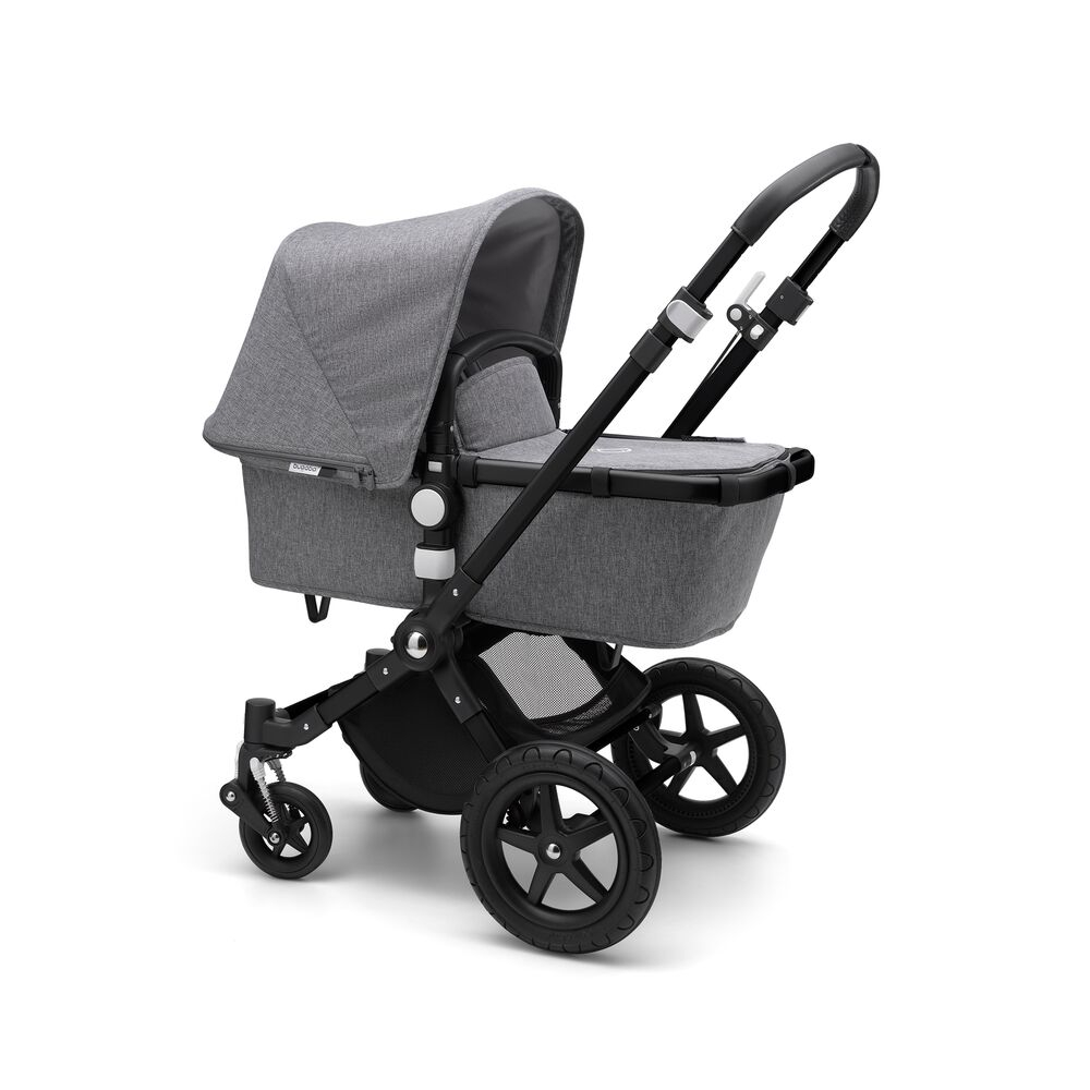 Poussette Cameleon 3 Plus complète châssis noir Bugaboo nacelle