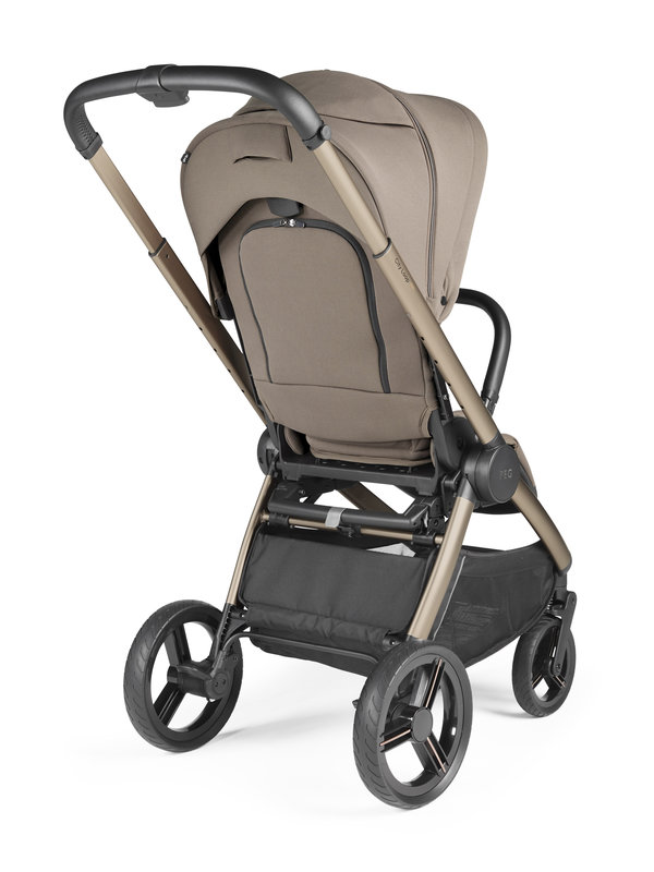 Poussette City Loop Pro Pine Bark Peg Perego profil arrière