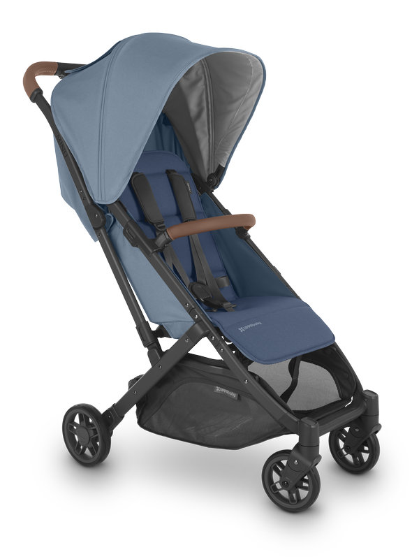 Poussette compacte Minu V2 Charlotte Blue Uppababy côté