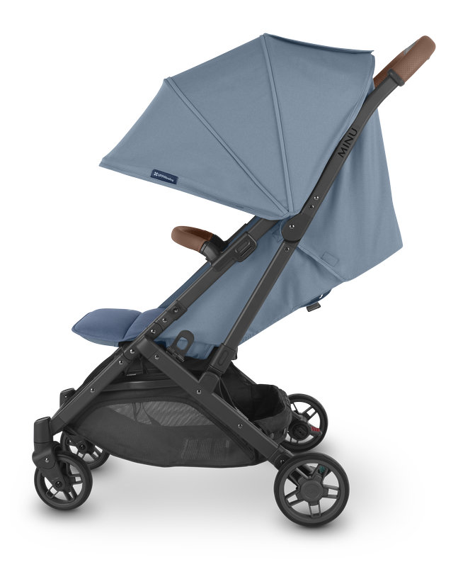 Poussette compacte Minu V2 Charlotte Blue Uppababy profil 2