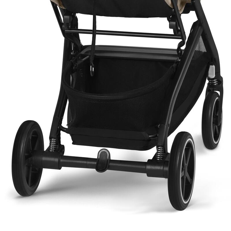 Poussette compacte Beezy BLK Fog Grey / Light Grey Cybex roue