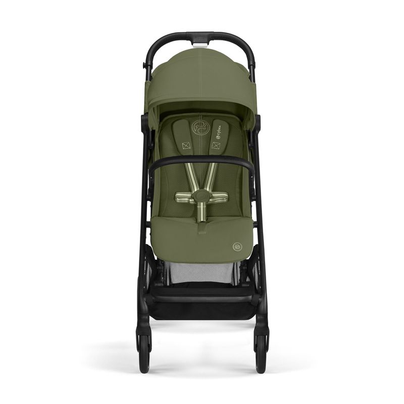 Poussette compacte Beezy BLK Moss Green / Khaki Cybex